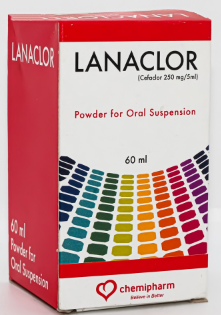 دواء لاناكلور 250 مجم /5مل معلق 60 مل