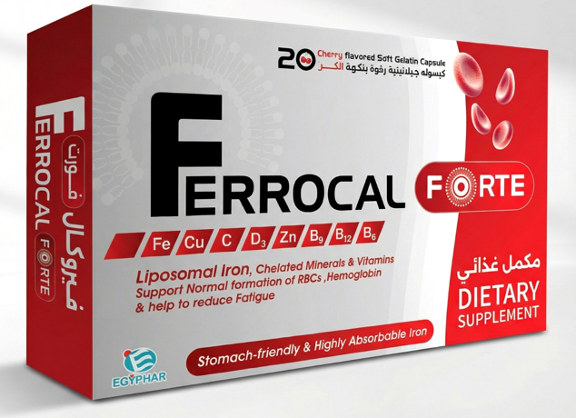 دواء فيروكال فورت 20 كبسولة