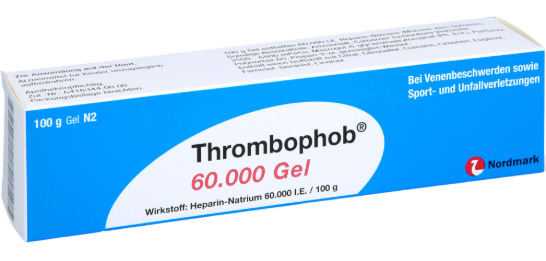 دواء ثرومبوفوب 60000وحدة/100مجم جل