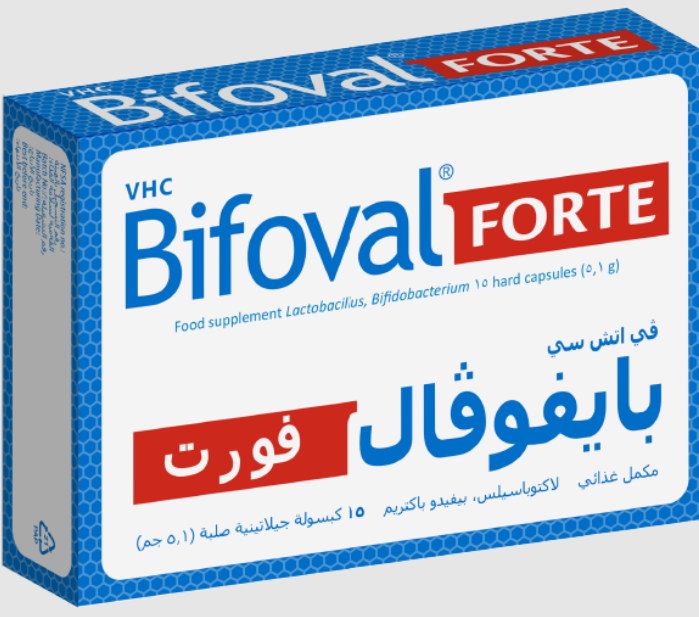 دواء بيفوفال فورت 15 كبسولة
