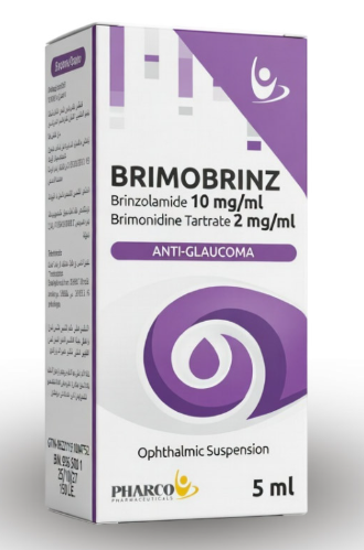 دواء بريموبرينز 1% 2% قطرة عين 5 مل
