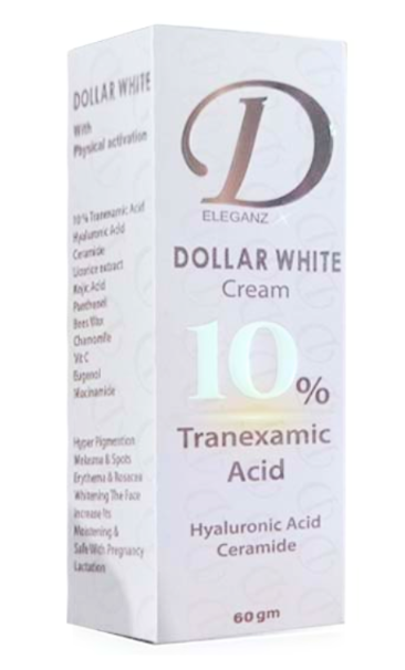 دولار وايت كريم 10% حمض ترانكساميك 60 جم