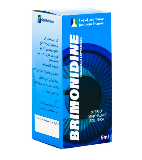 دواء بريمونيدين قطرة عين 5 مل
