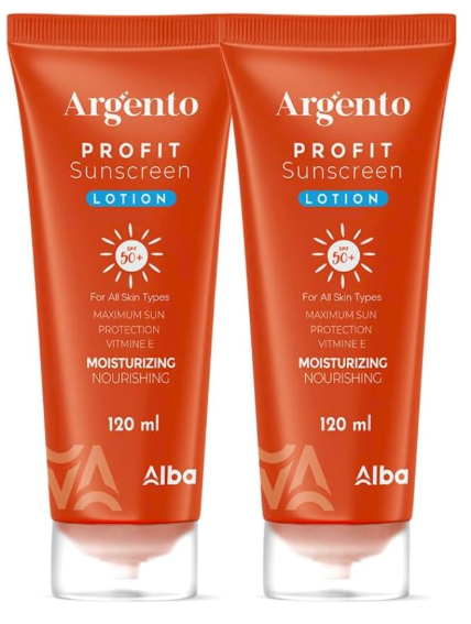 ارجنتو بروفيت واقى شمس 50+spf لوشن 120 مل