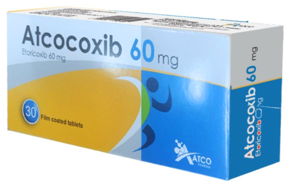 دواء اتكوكسيب 60 مجم 30 قرص