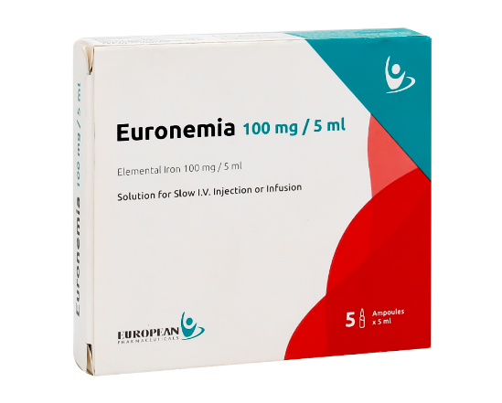 يورونيميا 100مجم/5 مل 5 امبولات