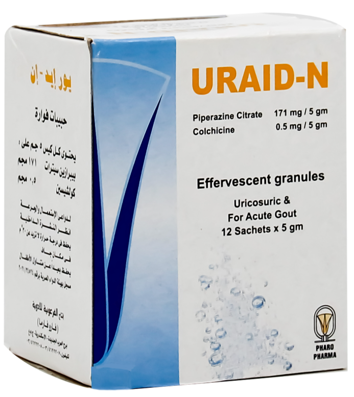 دواء يوريد ان فوار 12 كيس
