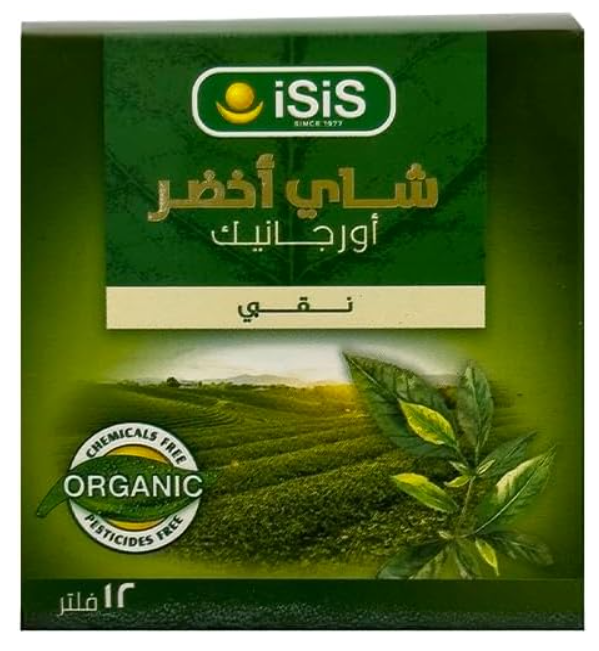 دواء ايزيس شاي اخضر 12 فلتر باكو