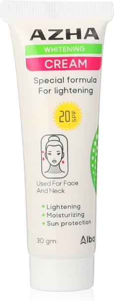 ازها كريم بمعامل حماية 20 كريم 30 جم