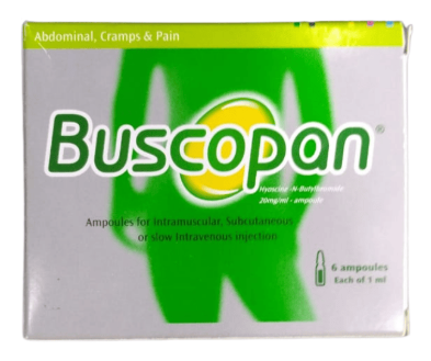 دواء بوسكوبان 20 مجم / مل 6 امبولات
