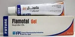 دواء فلاموتال 5% جل موضعي20 جم