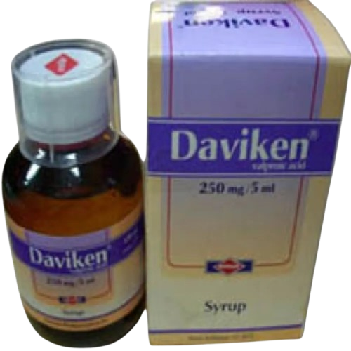 دواء دافيكين 250 مجم / 5 مل شراب 60 مل