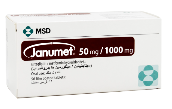 جانوميت 50/1000مجم 56 قرص