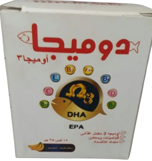 دواء دوميجا 3 جم 15 كيس