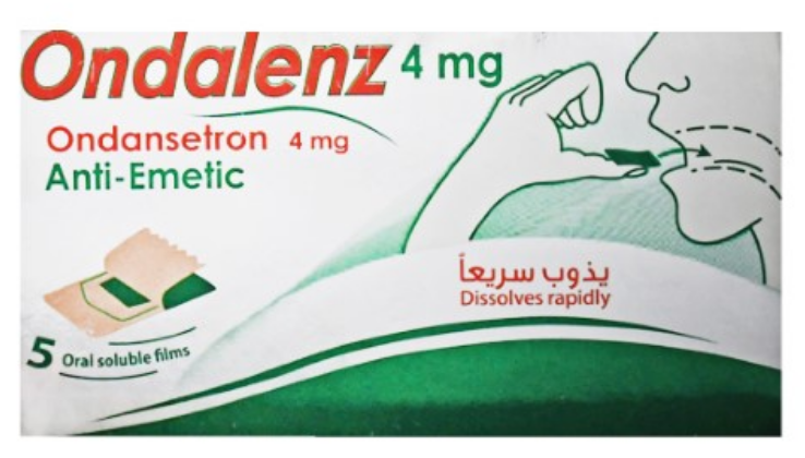 اوندالينز 4مجم 5 افلام فموية