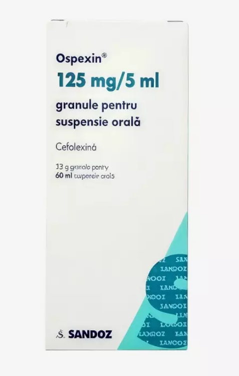 دواء اوسبيكسين 125مجم/5مل شراب معلق 60مل