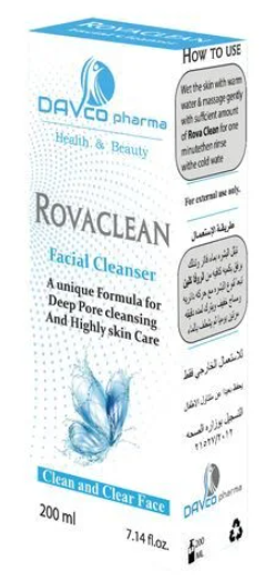 دواء روفاكلين غسول للوجه 200 مل
